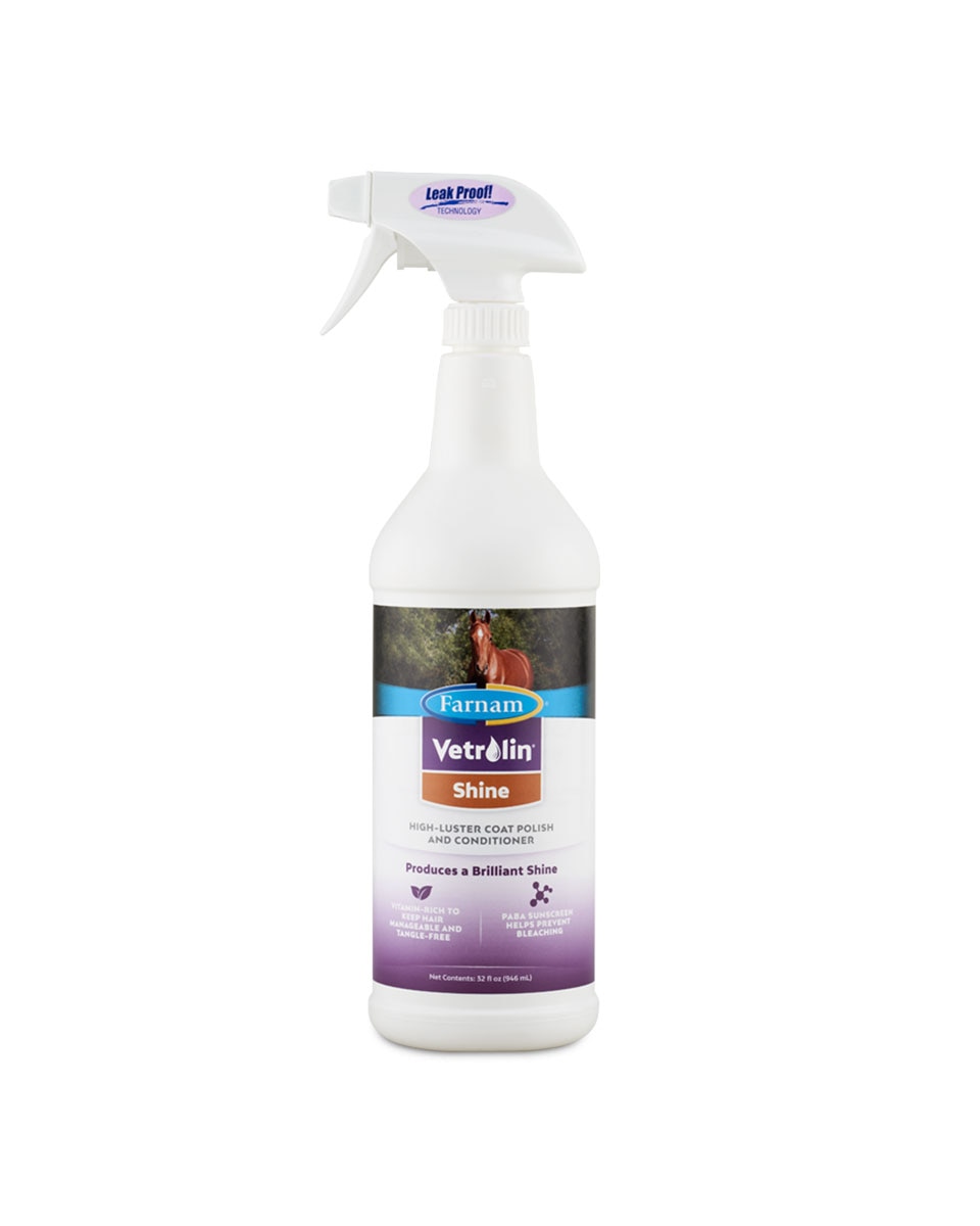 Vetrolin Shine Spray for horses