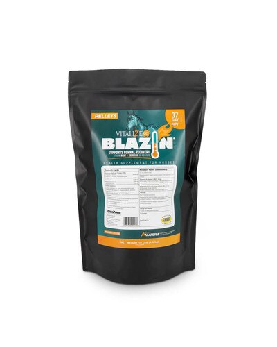 Vitalize Blazin Pellets equine electrolyte and hydration supplement - Buy 1, get 1 50% OFF