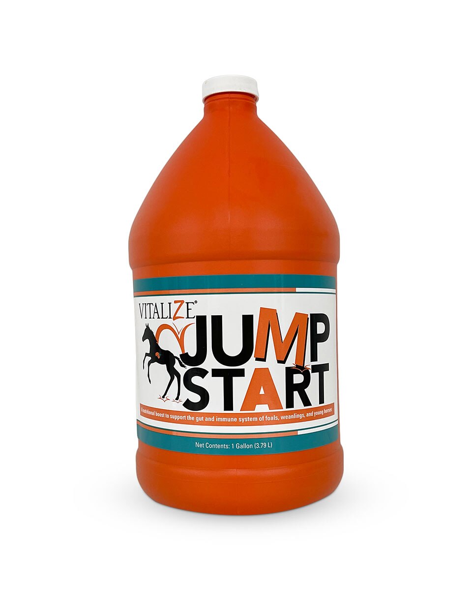 Vitalize JumpStart liquid nutritional supplement for horses by BioZyme