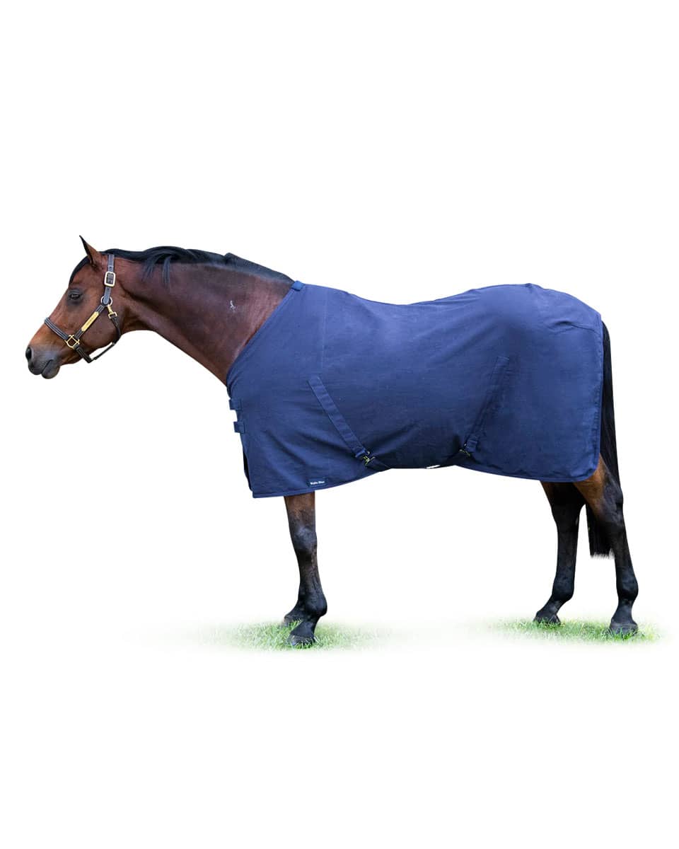 Wellie-Wear Navy Cotton Stable Sheet