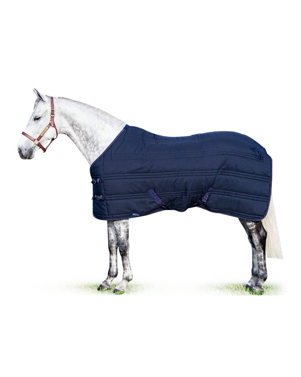 Wellie-Wear Navy Stable Blanket- 250g Medium