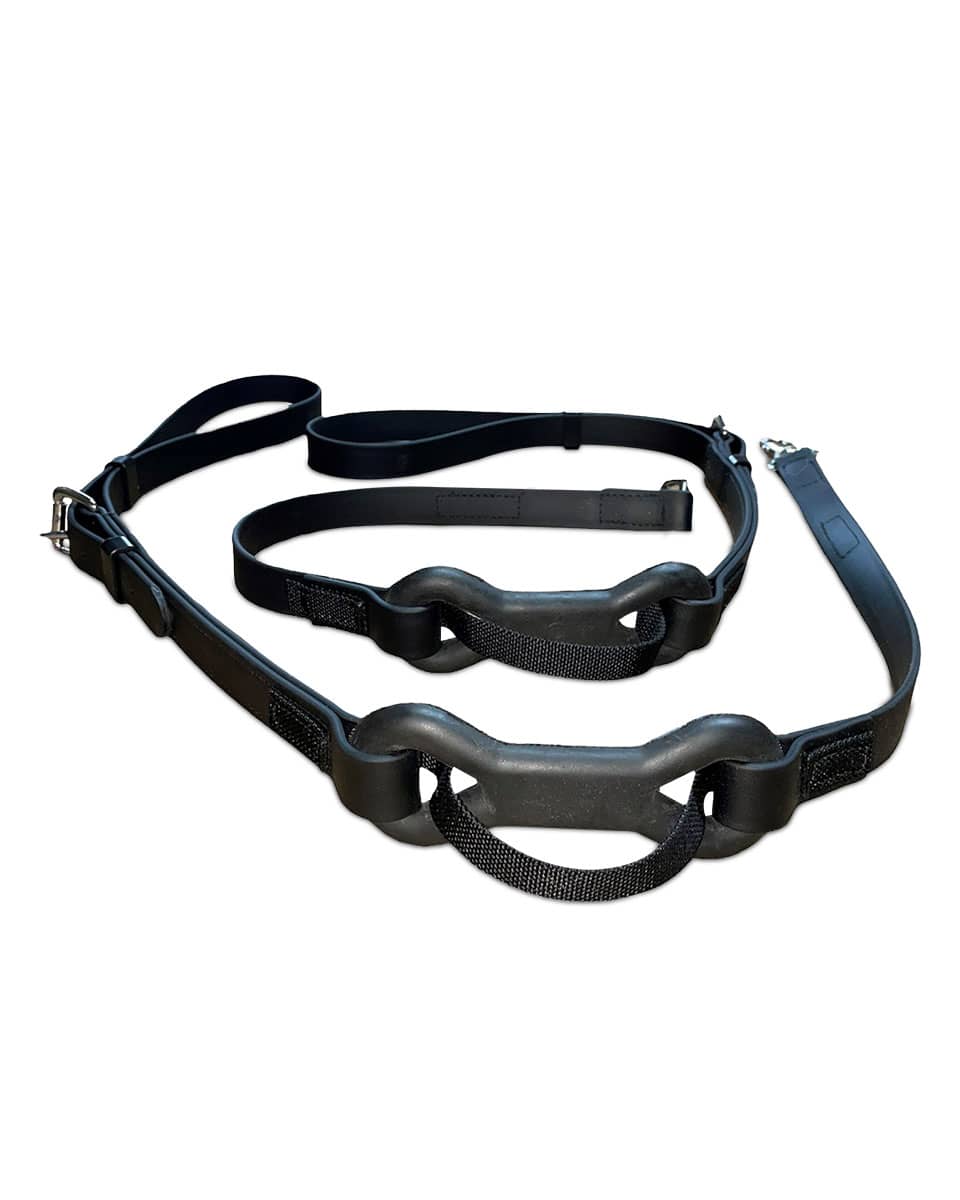 Walsh Plastic-Coated Nylon Side Reins w/ Dog Bone
