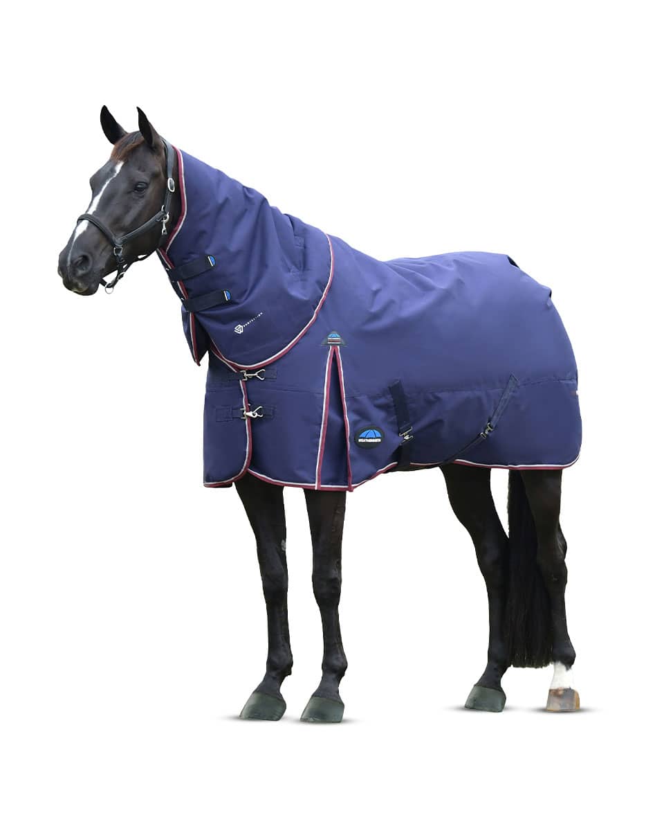 WeatherBeeta Comfitec Essential Detach-a-Neck 220g Medium Navy/Burgundy