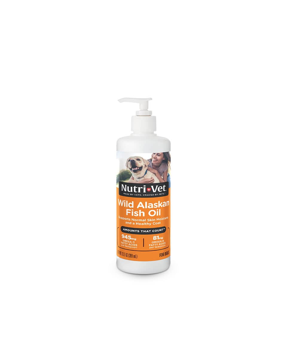 Nutri-Vet Wild Alaskan Salmon Oil for Dogs