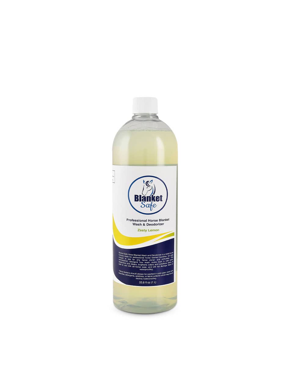 Blanket Safe Horse Blanket Wash & Deodorizer- Zesty Lemon