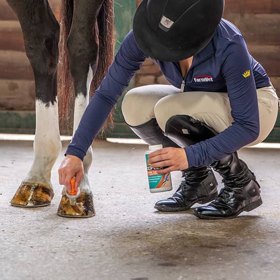 Hoof Products for Horses for Sale at FarmVet.com.