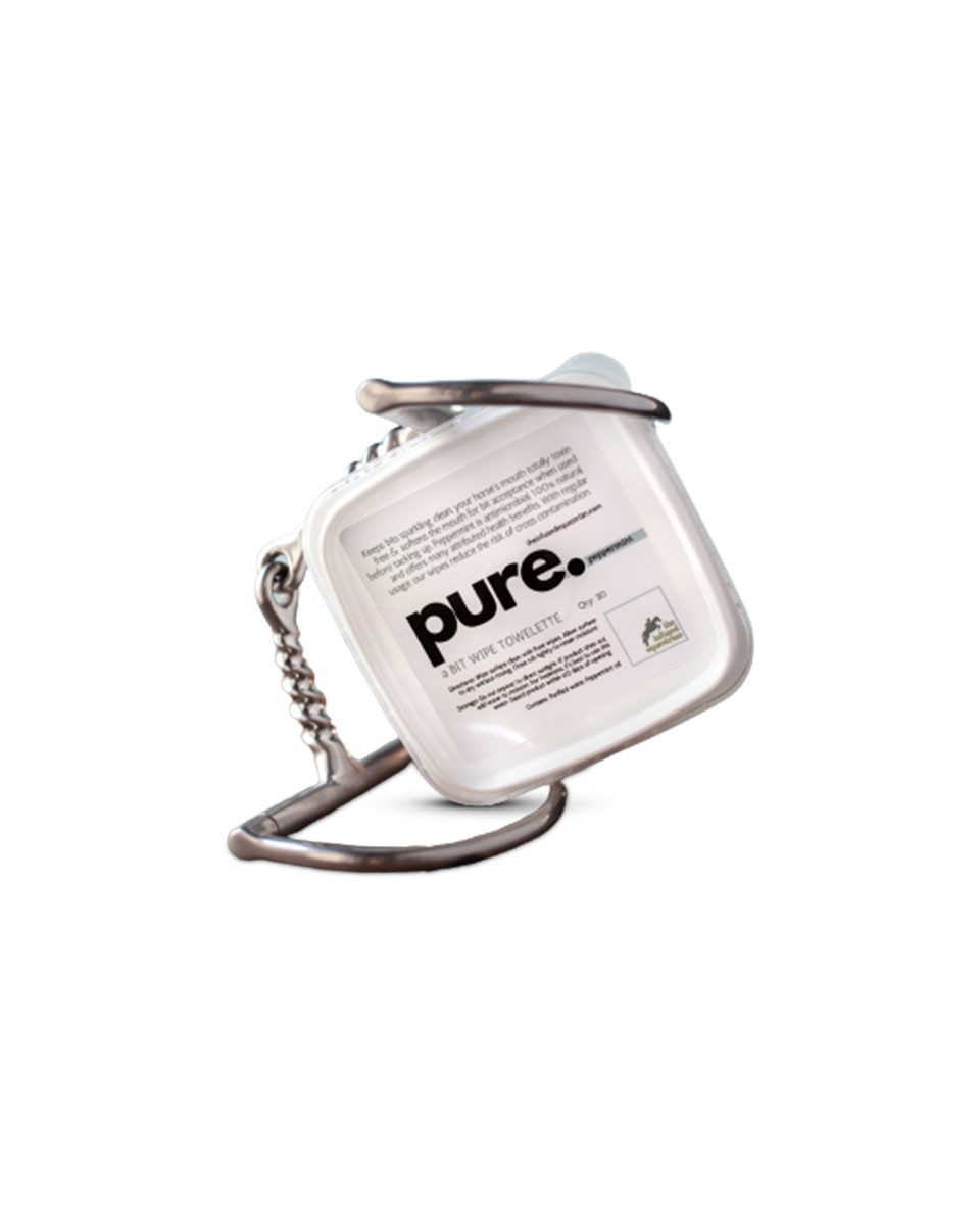 pure. Bit Wipes from Infused Equestrian