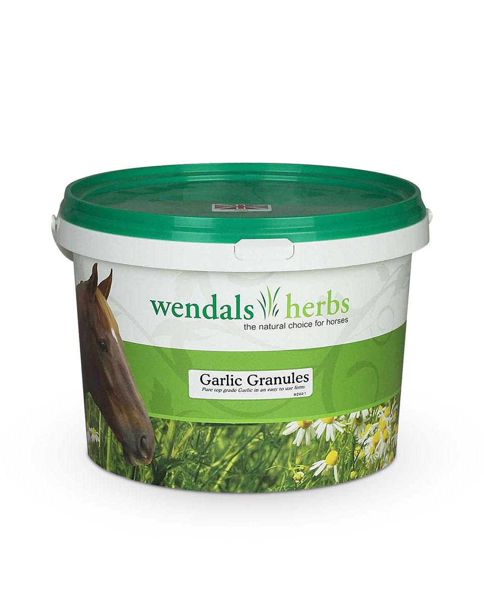 Garlic Granules for horses from Wendals Herbs