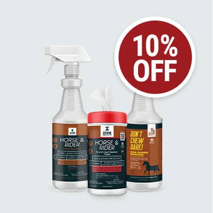 Zone Protects horse products 10% OFF at FarmVet.com.